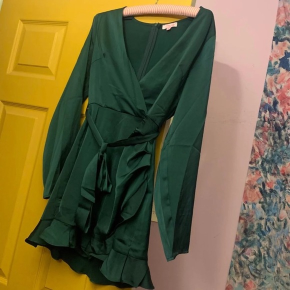 Pink Lily Pants - NEW Dream by Daylight Green Pink Lily Romper